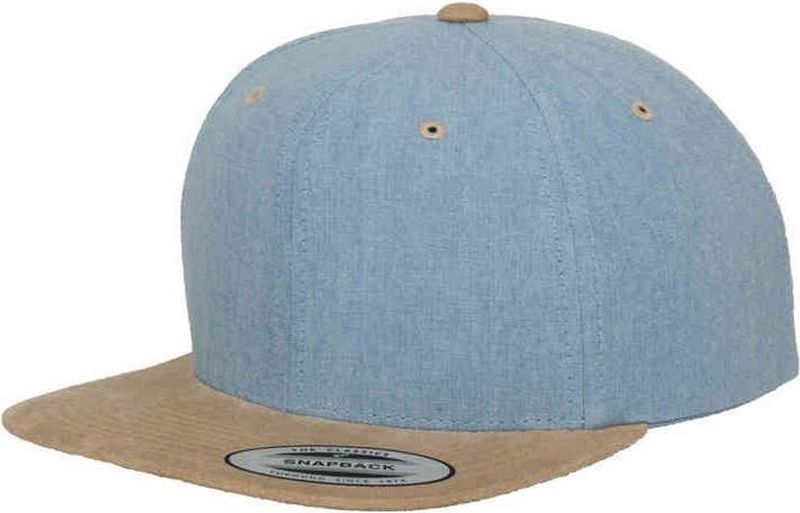 Flexfit Chambray-Suede Snapback