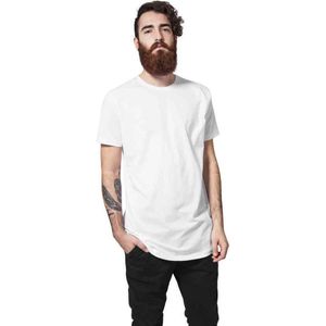 Urban Classics Shaped Long Tee TB638 White