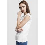 Urban Classics - Laces Dames T-shirt - Wit