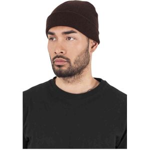 Flexfit - Heavyweight Beanie brown one size Beanie Muts - Bruin