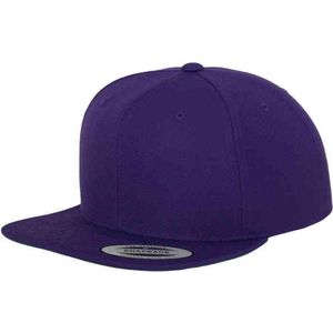 Flexfit - Classic Snapback purple one size Snapback Pet - Paars