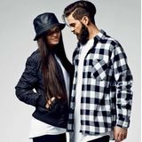 Parka Damen Urban Classic diamond nylon