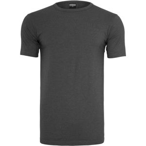 Urban Classics - Fitted Stretch Heren T-shirt - Grijs