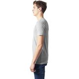 Fitted Stretch Tee - Grijs - Katoen Viscose Elastaan
