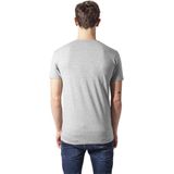 Fitted Stretch Tee - Grijs - Katoen Viscose Elastaan