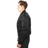 Urban Classics - Basic Bomber Jacket - Herenjas - Zwart - 1 stuk