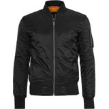 Urban Classics - Basic Bomber Jacket - Herenjas - Zwart - 1 stuk