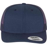 Flexfit Unisex retro trucker cap, dames en heren, verkrijgbaar in 13 kleuren, eenheidsmaat, Donkerblauw, One Size