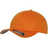 Flexfit Wooly Combed Unisex Baseball Cap, Oranje, XXL