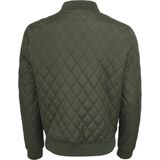 Urban Classics - Diamond - Bomberjack - Marineblauw - Gewatteerd Effect