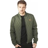 Urban Classics - Gewatteerde Jas - Bomberjack - Zwart - Nylon - 16 Zakken