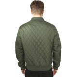 Urban Classics - Gewatteerde Jas - Bomberjack - Zwart - Nylon - 16 Zakken