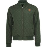 Urban Classics - Gewatteerde Jas - Bomberjack - Zwart - Nylon - 16 Zakken