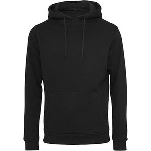 Build Your Brand - Heavy Hoodie - Katoen/Polyester - Geborsteld Fleece - Sportieve Touch