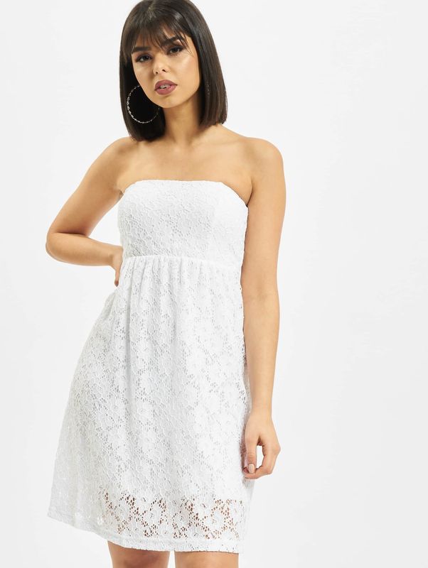 Jerseyjurken - Kanten Jurk - Zwart - Nylon/Elasthan/Viskose