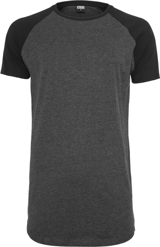 URBAN CLASSICS T-Shirt "Urban Classics Herren Shaped Raglan Long Tee", (1 tlg.)