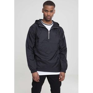 Urban Classics - Jacke - Windbreaker - Zwart - Nylon - Polyester
