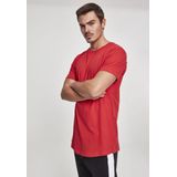 Urban Classics - Lange T-shirt - Vuurrood - 1 stuk - Katoen