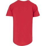 Urban Classics - Lange T-shirt - Vuurrood - 1 stuk - Katoen