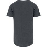Urban Classics - Shaped Long Heren T-shirt Grijs