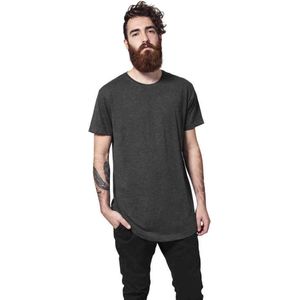 Urban Classics - Shaped Long Heren T-shirt - Grijs