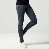 Urban Classics Denim Jersey Legging Grijs