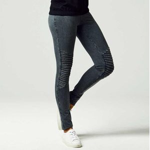 Urban Classics Denim Jersey Legging Grijs