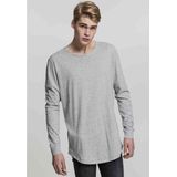 Urban Classics - Long Shaped Fashion Longsleeve shirt - Grijs