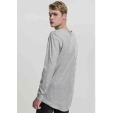 Urban Classics - Long Shaped Fashion Longsleeve shirt - Grijs