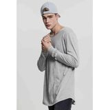 Urban Classics - Long Shaped Fashion Longsleeve shirt - Grijs