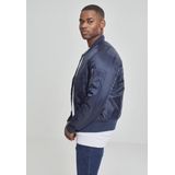 Urban Classics - Basic Bomber - Herenjas - Marineblauw - 1 stuk