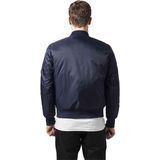 Urban Classics - Basic Bomber - Herenjas - Marineblauw - 1 stuk