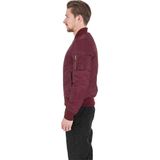 Urban Classics Basic Bomber jacket Rood