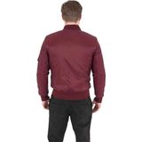 Urban Classics Basic Bomber jacket Rood
