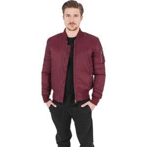 Urban Classics Basic Bomber jacket Rood