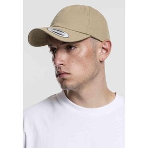 Yupoong Flexfit Low Profile Cotton Twill Unisex 6 Panel Baseball Cap met messing sluiting