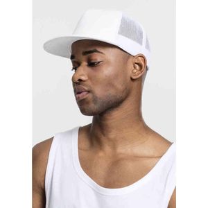 Flexfit Unisex Foam Trucker Cap, wit, One size