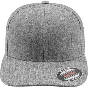Flexfit Unisex Plain Span Cap, dames en heren, verkrijgbaar in grijs, maten S/M - L/XL, grijs, L/XL