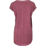 Urban Classics - Shaped Spray Dye Shirt - Rood