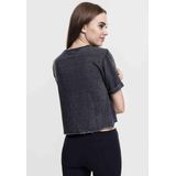 Urban Classics - Shirt - Donkergrijs - Kwartmouw - Losse Pasvorm