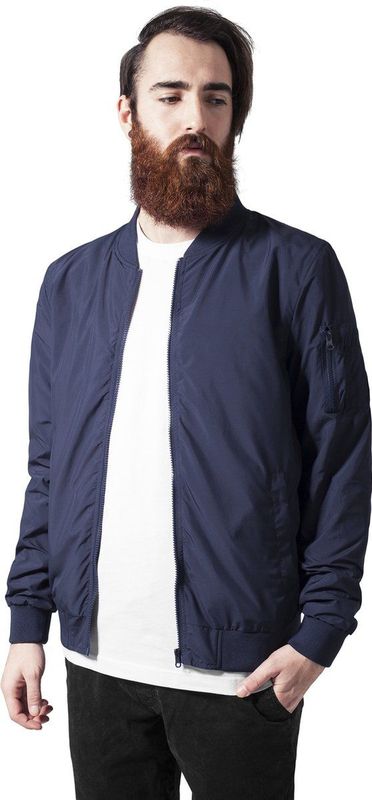 Urban Classics - Light Bomber - Herenjas - Blauw - Waterafstotend