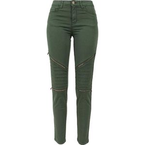 Urban Classic - Damesbroek - Zwart - Stretch Twill - 5-Pocket Stijl