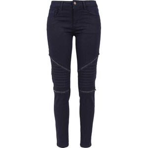 Urban Classics Skinny jeans - taille 26"" - stretch biker blauw