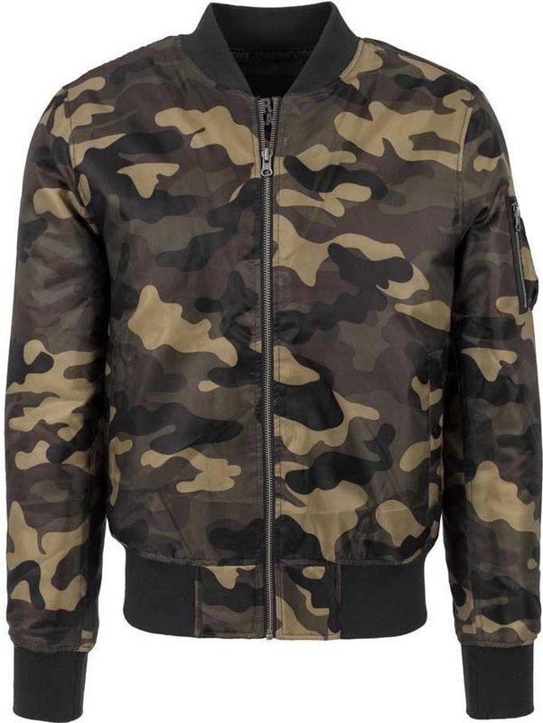 Urban Classics Camo Basic Bomber Jacket