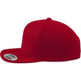 Flexfit - Classic Snapback red/red one size Snapback Pet - Rood