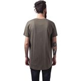 Urban Classics - T-shirt - Olijfgroen - Katoen - Korte Mouwen