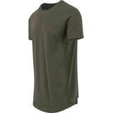 Urban Classics - T-shirt - Olijfgroen - Katoen - Korte Mouwen