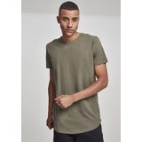 Urban Classics - T-shirt - Olijfgroen - Katoen - Korte Mouwen