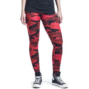 Urban Classics - Camo Legging - Rood