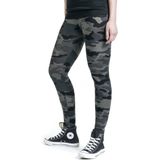 Urban Classics Legging- Camo Zwart